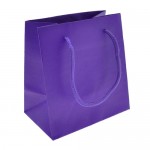 Custom Printed Euro Tint Tote Bag (5 1/2"x3 1/2"x6") (Grape)