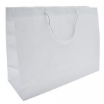 Aubrey Collection Eurotote Bag (16"x6"x12") (White) Custom Printed
