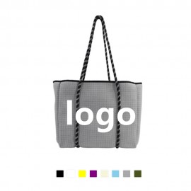 Custom Printed Neoprene Beach Tote With Large Capacity  Custom Printed Neoprene Beach Tote With Large Capacity