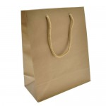 Aubrey Collection Eurotote Bag (8"x4"x10") (Gold) Logo Imprinted