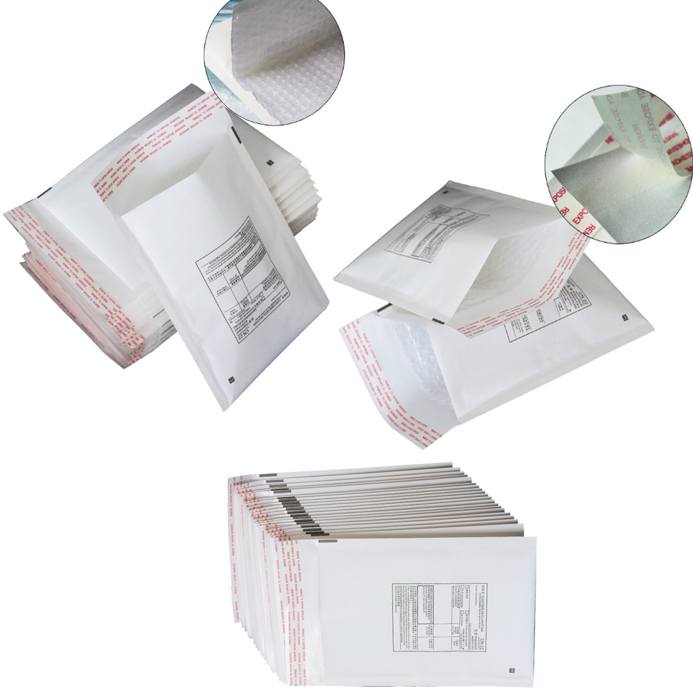 Logo Imprinted White Self Sealing Bubble Mailers Logo Imprinted White Self Sealing Bubble Mailers