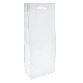 Custom Imprinted Hot Stamped Matte Finish Custom Eurotote Bag (5"x3 1/2"x13")