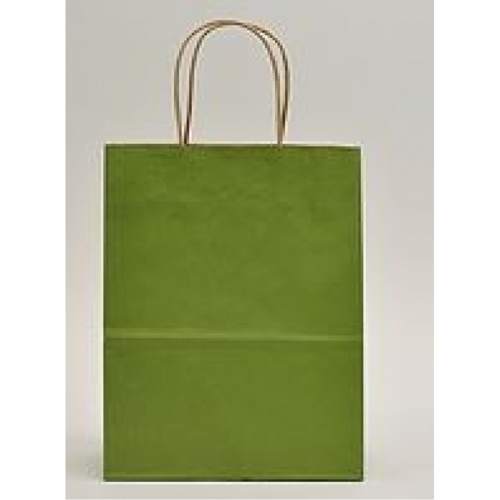 Solid Tint on Kraft Green Tea Bag (5.25"x3.5"x8.875") Custom Printed