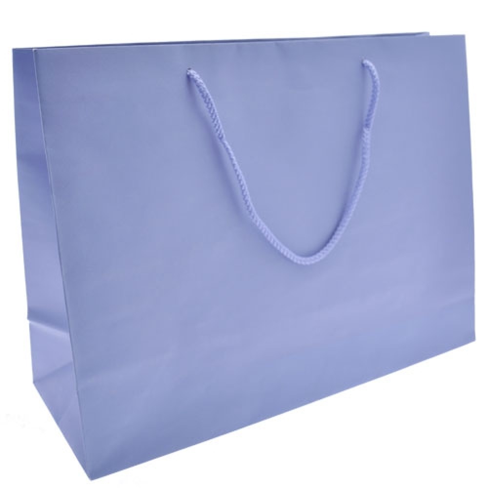 Euro Tint Tote Bag (16"x6"x12") (Periwinkle) Custom Imprinted Euro Tint Tote Bag (16"x6"x12") (Periwinkle) Custom Imprinted