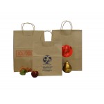 Logo Imprinted Small Load and Fold Paper Shopper