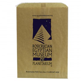 Custom Printed Natural Merchandise Bag (8 1/2"x11")  Custom Printed Natural Merchandise Bag (8 1/2"x11")