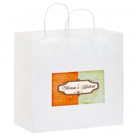 Logo Imprinted Paper Shopping Bags
