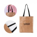 Logo Imprinted Foldable Dupont Paper Shopping Bag