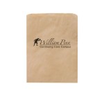 Natural Kraft Paper Merchandise Bag (12"x15") - Flexo Ink Custom Printed