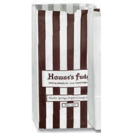 Number 8 White Grease Resistant Grocery Bags (6 1/4"x3 13/16"x12 1/2") Logo Imprinted  Number 8 White Grease Resistant Grocery Bags (6 1/4"x3 13/16"x12 1/2") Logo Imprinted