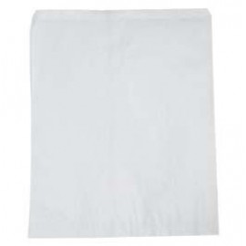 Custom Printed White Kraft Paper Merchandise Bag (15" x 18")