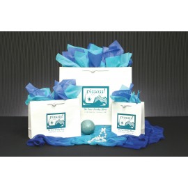 Logo Imprinted Matte White Traditional Shape Paper Euro Tote (6.5"x3.5"x6.5")  Logo Imprinted Matte White Traditional Shape Paper Euro Tote (6.5"x3.5"x6.5")