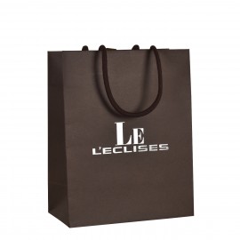 Logo Imprinted Custom 230g C1S Euro Tote 8x10x4  Logo Imprinted Custom 230g C1S Euro Tote 8x10x4