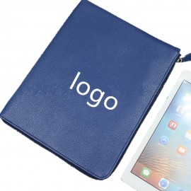 Anti Shock Leather Document Bag Tablet Pouch Custom Imprinted  Anti Shock Leather Document Bag Tablet Pouch Custom Imprinted