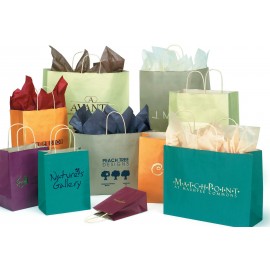 Logo Imprinted Matte Tints on Oatmeal Bag (10"x5"x13")  Logo Imprinted Matte Tints on Oatmeal Bag (10"x5"x13")