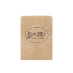 Natural Kraft Paper Merchandise Bag (8 1/2"x11") Logo Imprinted