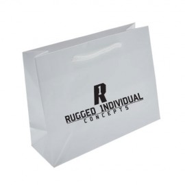 I COLOR SILK SCREEN GLOSS EUROTOTE 9"x3 1/2"x7" Custom Imprinted  I COLOR SILK SCREEN GLOSS EUROTOTE 9"x3 1/2"x7" Custom Imprinted