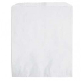 Custom Printed White Kraft Paper Merchandise Bag (12"x15")  Custom Printed White Kraft Paper Merchandise Bag (12"x15")