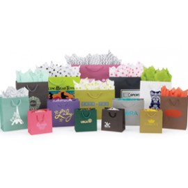 Hot Stamped Euro tote Bag (20" x 6" x 16") Custom Printed