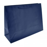 Custom Printed Colored Matte Finish Eurotote Bag (16"x6"x12") (Navy)