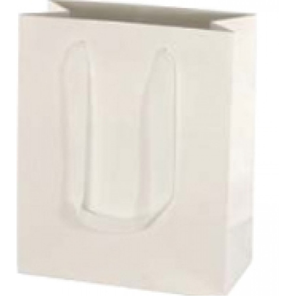 Premium Cotton Twill Handle Eurototes (8.5"x 4.5"x15") (Hot Stamped) (White) Custom Printed Premium Cotton Twill Handle Eurototes (8.5"x 4.5"x15") (Hot Stamped) (White) Custom Printed