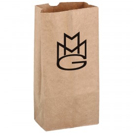 Logo Imprinted Natural Kraft Paper SOS Grocery Bag (Size 16 Lb.)