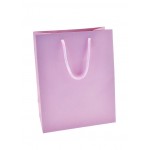 Euro Tint Tote Bag (8"x4"x10") (Rose Pink) Custom Printed