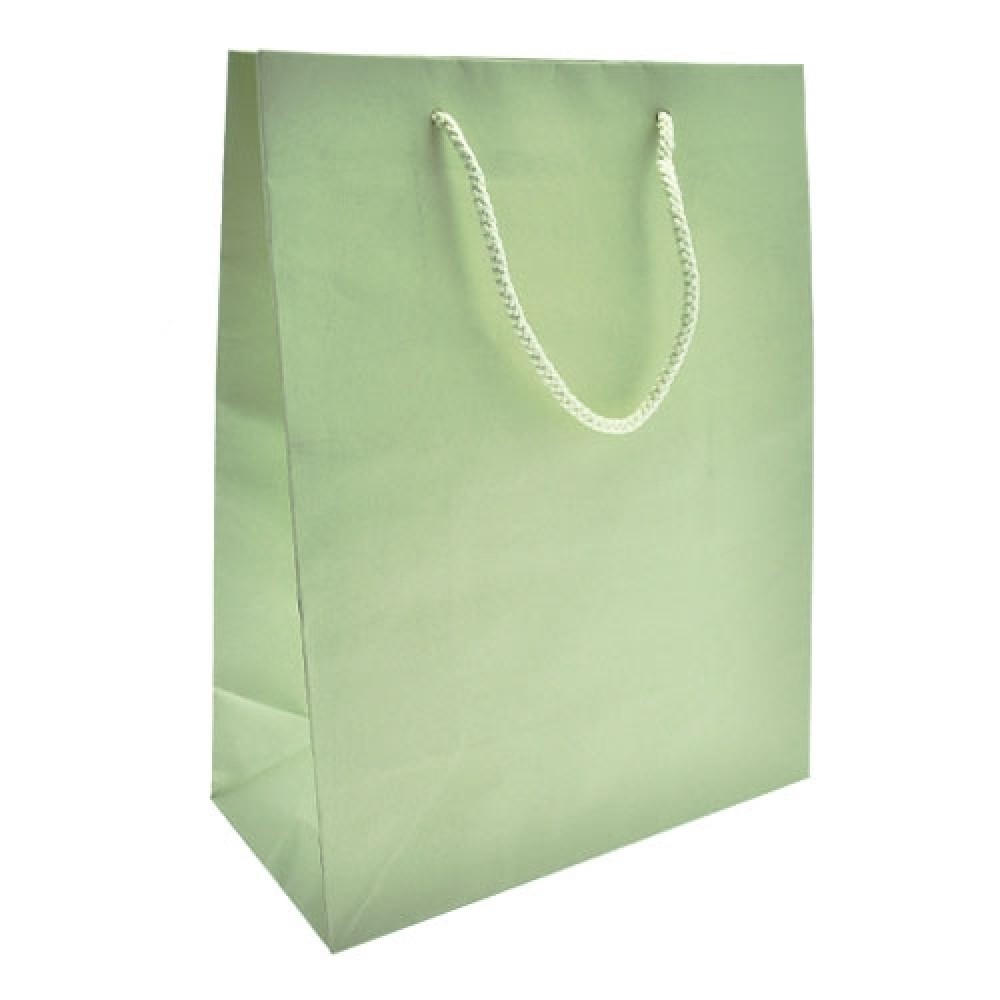 Euro Tint Tote Bag (10"x5"x13") (Celery) Custom Printed Euro Tint Tote Bag (10"x5"x13") (Celery) Custom Printed