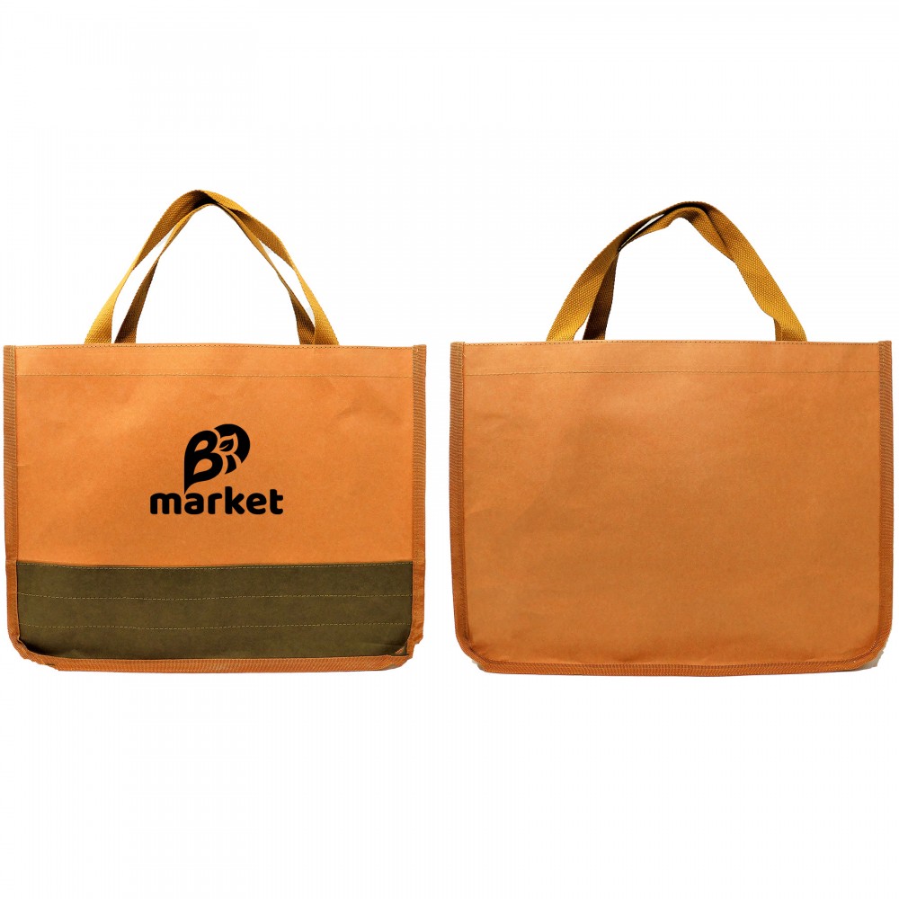 Dryad Large Washable Kraft Tote Custom Printed Dryad Large Washable Kraft Tote Custom Printed