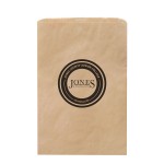 Natural Kraft Paper Merchandise Bag (14"x3"x21") Custom Printed