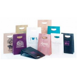 Handle Lock Paper Bag (7"x3.25"x10.75") Custom Printed  Handle Lock Paper Bag (7"x3.25"x10.75") Custom Printed