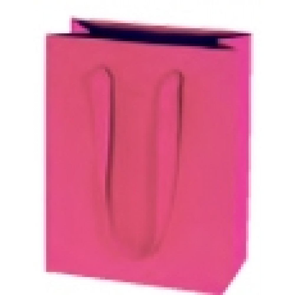Premium Cotton Twill Handle Eurototes (5"x4"x6") (Ink Printed) (Fuchsia Pink) Logo Imprinted Premium Cotton Twill Handle Eurototes (5"x4"x6") (Ink Printed) (Fuchsia Pink) Logo Imprinted