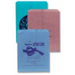 White Merchandise Bag (8 1/2"x11") Logo Imprinted