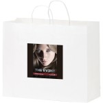 Custom Printed Vogue Paper Shopping Bag 10x5x13 Printed Four Color Process