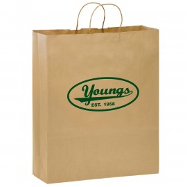 Logo Imprinted Paper Shopping Bags  Logo Imprinted Paper Shopping Bags
