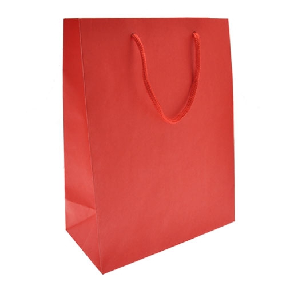 Custom Printed Euro Tint Tote Bag (10"x5"x13") (Red) Custom Printed Euro Tint Tote Bag (10"x5"x13") (Red)