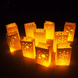Flame Retardant Candle Bag Without Tea light Custom Imprinted