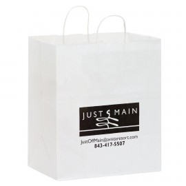 Logo Imprinted Paper Shopping Bags