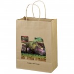 Custom Imprinted Eco Jenny Kraft-Brown Shopper Bag (ColorVista)