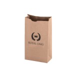 Natural Kraft Heavyweight Paper Nail and Coin Bag (Size 6 Lb.) Logo Imprinted