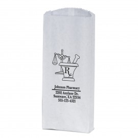 Custom Imprinted Pharmacy Specialty Bag (Flexo Ink)  Custom Imprinted Pharmacy Specialty Bag (Flexo Ink)