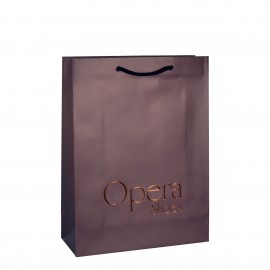 Logo Imprinted Custom 200g C2S Euro Tote 12.5x16.5x4.5