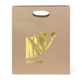 Logo Imprinted Karen Eco Die Cut Shoppers (Foil)  Logo Imprinted Karen Eco Die Cut Shoppers (Foil)