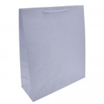 Logo Imprinted Euro Tint Tote Bag (16"x6"x18") (Periwinkle)