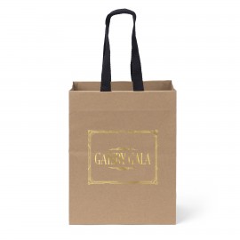 Eco Ash Cotton Twill-Handle Eco Eurototes (Foil) Logo Imprinted