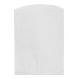 Custom Printed White Kraft Paper Merchandise Bag (12"x15")