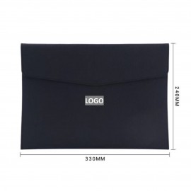 Leather Briefcase A4 File Bags Custom Imprinted