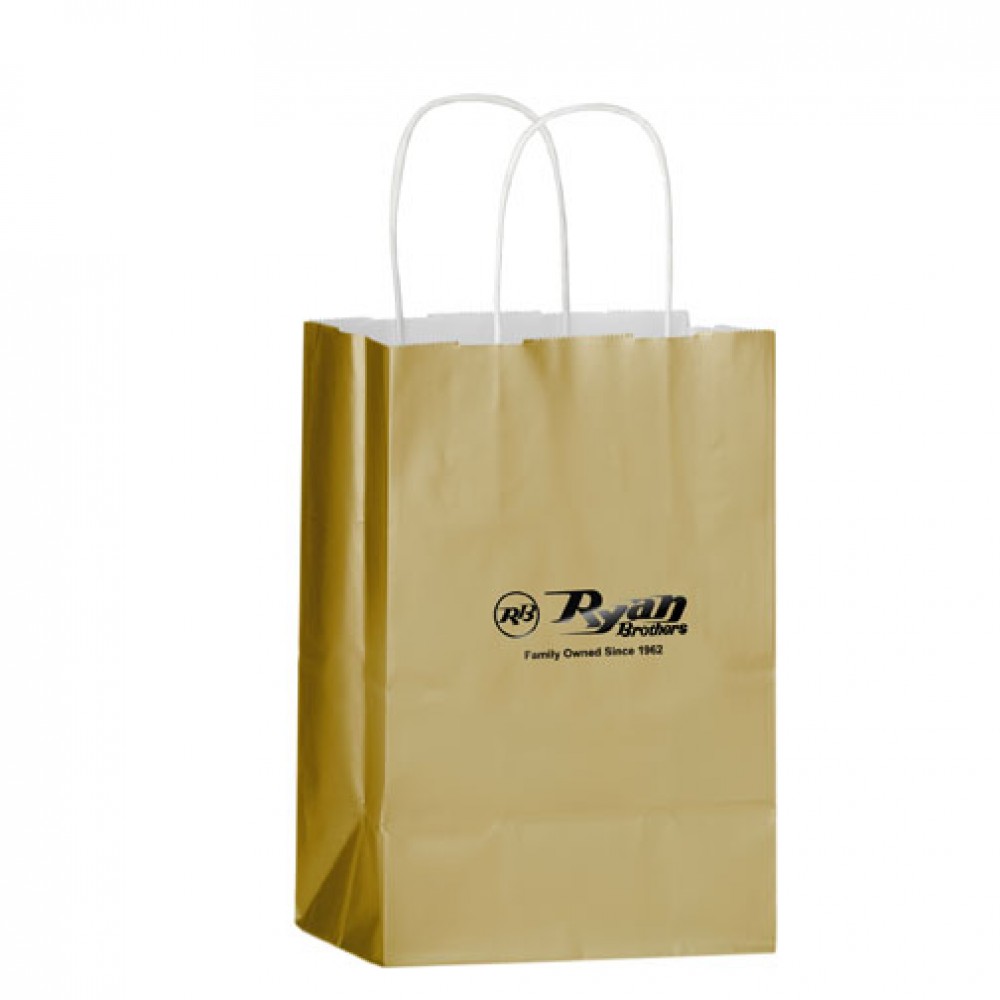 Custom Imprinted Gloss Colored Paper Shopping Bags Custom Imprinted Gloss Colored Paper Shopping Bags