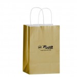 Custom Imprinted Gloss Colored Paper Shopping Bags