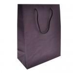 Logo Imprinted Euro Tint Tote Bag (10"x5"x13") (Eggplant)